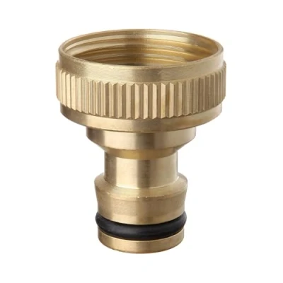 Imagen de Tatay 0082100 Conector de grifo, 3/4 pulgadas, dorado, pulgadas