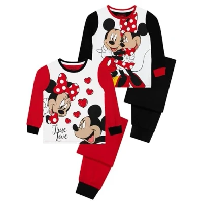 Imagen de Disney Pijama para Niñas Minnie Mouse 2 Pack Multicolor 18 24 Meses