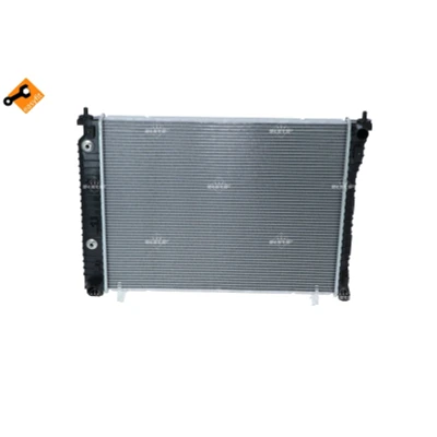 Imagen de NRF 58449 Radiador, refrigeración del motor Aluminio 670 507 26 Aletas soldadas CHEVROLET: Captiva, OPEL: Antara