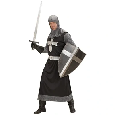 Imagen de &quot;DARK CRUSADER&quot; (long coat, belt, hood) (L)