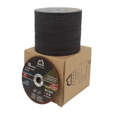 Imagen de Merryland Disco de Corte 76 Metal para Amoladora Angular, X 1,0 10 mm 50 Piezas, Acero INOX Hierro, Experto Line E13011022