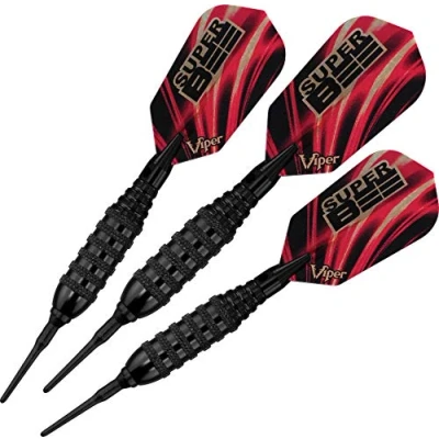 Imagen de Viper Super Bee Dardos de Punta Blanda, Unisex, Latón Recubierto Negro