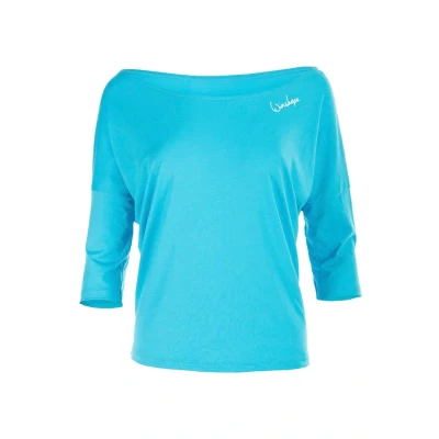 Imagen de Winshape 3/4 ARM Camiseta deportiva, Mujer, Talla: XXL, Sky blue
