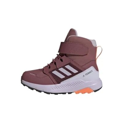 Imagen de Adidas Terrex Trailmaker CRDY Zapatillas de senderismo para niños, Talla: 35, Quiet crimson silver dawn amber tint Tela/tejido sintético