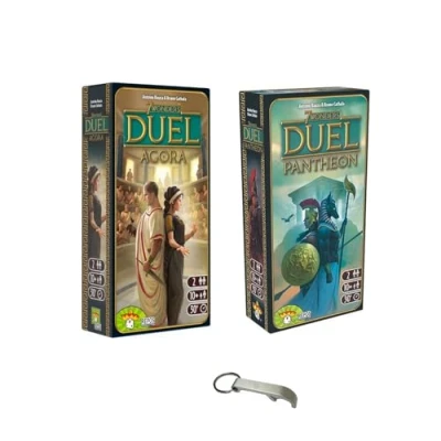 Imagen de Seven Wonders Duel 2 extensiones Agora + Pantheon versión francesa 1 decaps Blumie (Agora Pantheon)