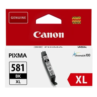 Imagen de Cartucho de tinta Canon CLI 581BK XL, 8.3ml, Negro