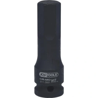 Imagen de KS Tools 911.0931 1/2&quot; Bit con adaptador de impacto hexagonal 17mm