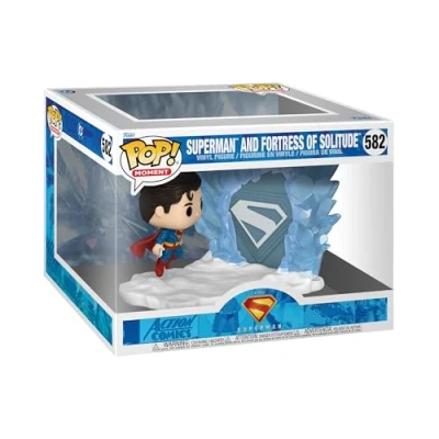 Imagen de FUNKO Pop! Moment: Superman 2025 S2 with Fortress of Solitude Figura de Vinilo Coleccionable Idea Regalo Mercancia Oficial Juguetes para Niños y Adultos Movies Fans