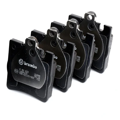 Imagen de BREMBO P 50 033 Juego de pastillas freno preparado para indicador desgaste sin accesorios MERCEDES BENZ: SLK, CLK Cabrio, Clase E Berlina norauto,