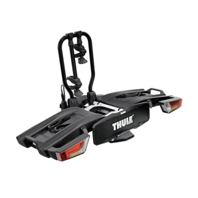 Imagen de Thule EasyFold XT Bike portabicicletas con Enganche de Remolque Negro, 2 Bicicletas Negro