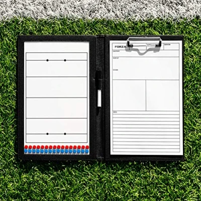 Imagen de FORZA Pizarras de Tácticas para Entrenadores Deportes Incluye Marcadores Lavables (Variedad Deportes) (Carpeta A4 Entrenadores, Rugby)
