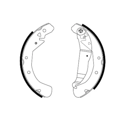 Imagen de TEXTAR 91049000 Zapatas de freno 230 42 con palanca mano OPEL: Astra G Berlina, F CC