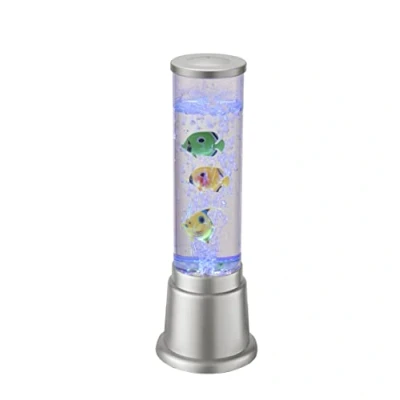 Imagen de JUST LIGHT. Columna de agua Ava con LED y peces, altura 36cm