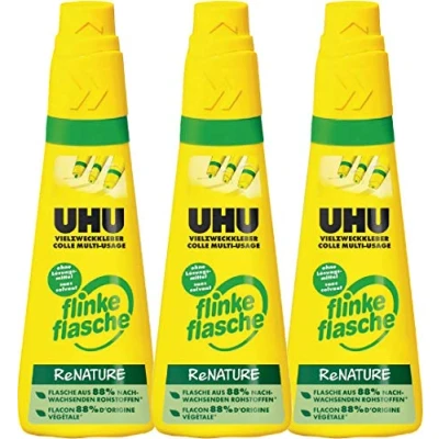 Imagen de Uhu 46541 Pegamento multiusos (100 g, 3 botes)