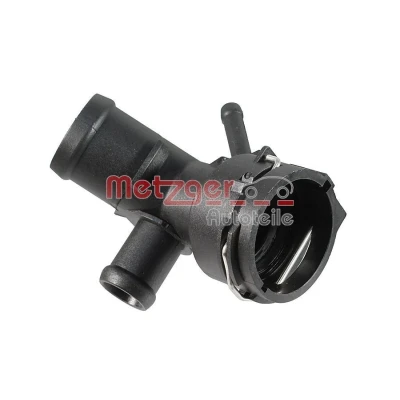 Imagen de METZGER 4010142 Bridas Radiador, a la izquierda arriba VOLKSWAGEN: Golf 5, Passat B6 Berlina, Touran I, SEAT: Leon II Hatchback, Altea XL,