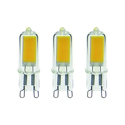 Imagen de Xanlite PACK3ALG9200CW Pack de 3 bombillas LED G9 ángulo iluminación 250 Bombilla 2,6 W equivalente a 20 Luz blanca neutra