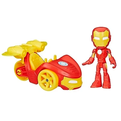 Imagen de hasbro Spidey Fig I.Man y BOLIDO Iron F7458