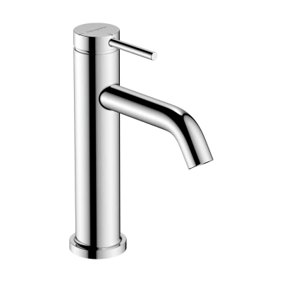 Imagen de hansgrohe Tecturis S grifo lavabo sin desagüe, ahorro de energía (CoolStart), monomando 105 mm, mezclador agua (EcoSmart+), cromo, 73312000