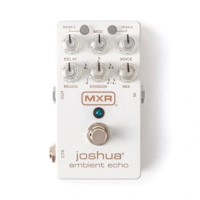 Imagen de MXR M309 JOSHUA Ambient ECHO, Pedal Efecto Atmósferas típicas de los años 60, color blanco