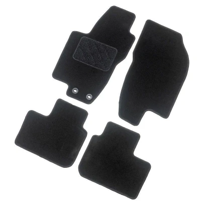 Imagen de AutoStyle TM CI535 Juego de alfombrillas suelo textil delante y detrás 4 negro CITROËN: C4 Picasso 2