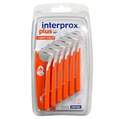 Imagen de Interprox plus Cepillos interdentales (6 unidades, 6 unidades), color naranja