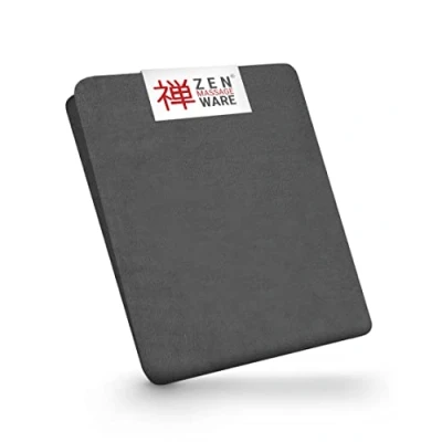 Imagen de ZEN Funda camilla masaje ajustable de felpa suave para camillas cosmética, fisioterapia y tratamiento lavable a 60 accesorios Pizarra