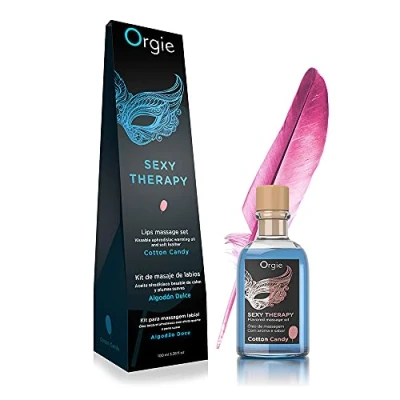 Imagen de Aceite afrodisíaco de masaje con pluma Orgie
