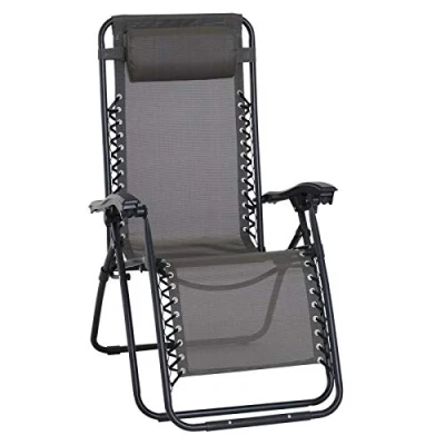 Imagen de SOLMAR Silla Plegable Tumbona Hamaca Gravedad Cero Playa Piscina Camping Reposa Cabeza