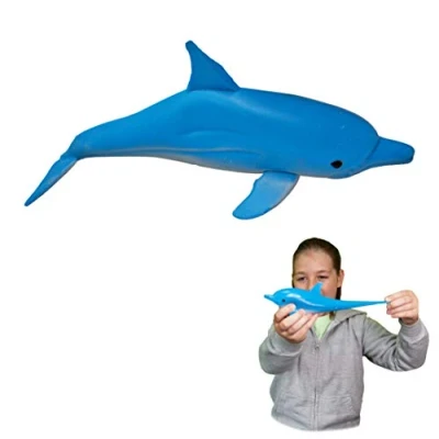 Imagen de Rep Pals Delfín, Juguetes elásticos de Deluxebase. Réplicas Animales súper Que parecen Reales. Ideales para niños y niñas