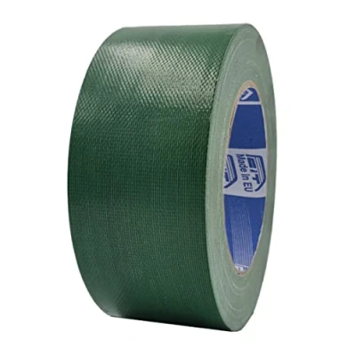 Imagen de ACIT cinta de tela súper 50 mm x 25 M, reforzada, Duct Tape, americana: reparaciones, fijación y embalaje alta estanqueidad (Verde)