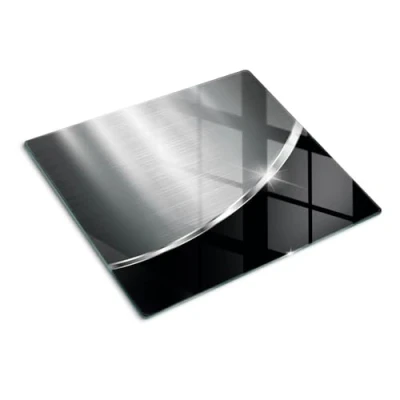 Imagen de Tulup Tabla De Cortar Cocina 60x52cm Vidrio Protector Placa Induccion Imitación Acero