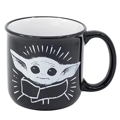 Imagen de TAZA CERAMICA GLOBE 380 ML THE CHILD MANDALORIAN