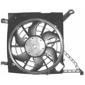 Imagen de VAN WEZEL 3790747 Ventilador de radiador con bastidor (armazón) electromotor OPEL: Zafira A