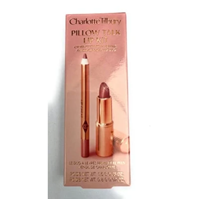 Imagen de Charlotte Tilbury Pillow Talk Lip Kit Matte Revolution Lipstick 1,5 g Cheat Liner 0,8