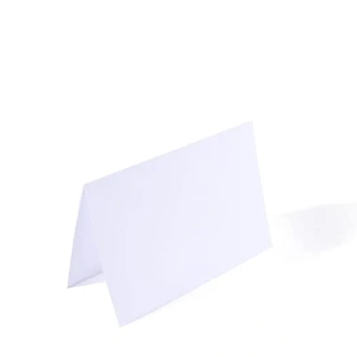 Imagen de Vaessen Creative Pequeñas Tarjetas Rectangulares, Blanco, Set de 25, Sobres a Juego Disponibles