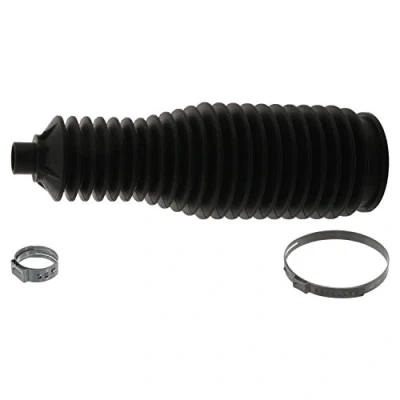 Imagen de FEBI BILSTEIN 39227 Juego de fuelle, dirección Termoplástico Eje delantero, izquierda, derecha con abrazaderas PEUGEOT: Boxer Furgón