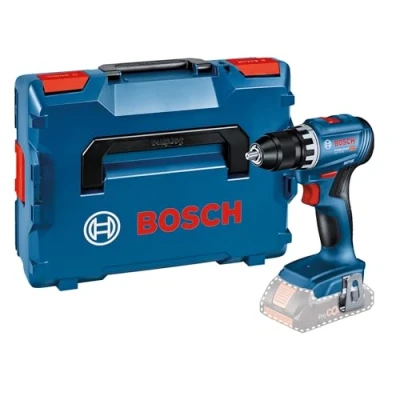 Imagen de Bosch Professional 18V System GSR 45 Atornillador a batería (45 Nm, diametro máx. tornillo 8 mm, sin batería, en L BOXX), Azul