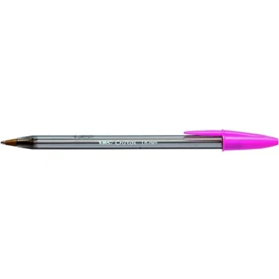 Imagen de BIC Lote de 3 bolígrafos con punta ancha redonda «Cristal fun», 1,6 mm, tinta rosa