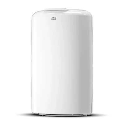 Imagen de Tork 563000 Cubo de basura abierto Elevation Blanco/Papelera sólida sin tapa compatible con bolsas plástico B1, 50 litros