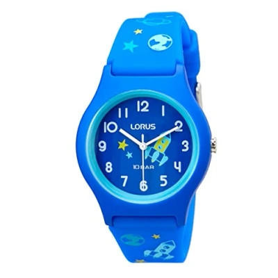 Imagen de Lorus Reloj Infantil Cuarzo Plástico con Correa de Silicona, Azul