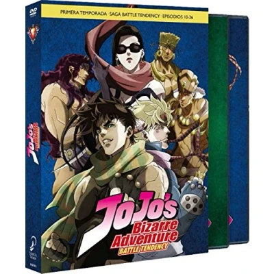 Imagen de Jojo¿S Bizarre Adventure Temporada 1 Parte 2. Battle Tendency. Episodios 10 A 26 [DVD]
