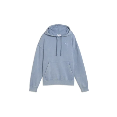 Imagen de Sudadera holgada efecto lavado con capucha Essentials Elevated para mujer