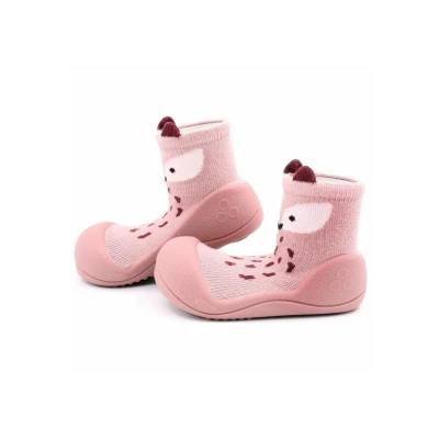 Imagen de Attipas Primeros Pasos FOX Patucos para niños, Talla: 25.5, Rosa Zapatos