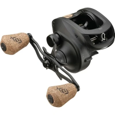 Imagen de 13 FISHING Concept A23 Carrete de Pesca Baitcast Perfil bajo Relación Engranajes 6.3:1 Recuperación a Mano Derecha (tamaño 300) (Fresco+Sal) CA3 6.3 RH, Negro