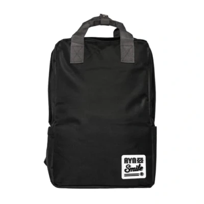 Imagen de Mochila Smile Penny Negro Con Salida Para Auriculares Portátil 16&#039;&#039;