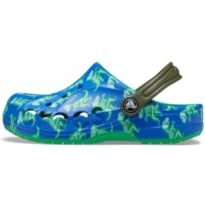 Imagen de Crocs Baya Clog T, Zuecos Unisex niños, Blue Bolt/Multi, 19/20 EU