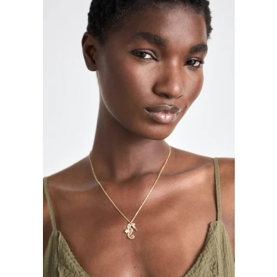Imagen de Swarovski Idyllia PEND Seahorse Collar goldcoloured/white, Mujer, Talla: One Size, Gold coloured/white