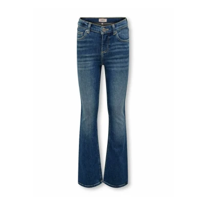 Imagen de KIDS ONLY Kogblush Flared Dnm Rea1319 Noos Pantalón, Medio De Mezclilla Azul, 146 para Niñas