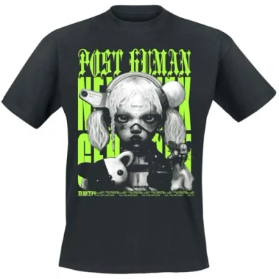 Imagen de Bring Me The Horizon Green Next Gen Hombre Camiseta Negro L 100% algodón Vorne Bedruckt Regular