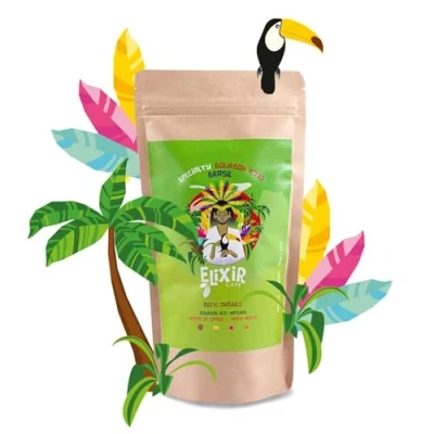 Imagen de Cafe Especialidad Elixir Café En Grano Arabica Brasil 250g Dulce Natural Intenso 4/5